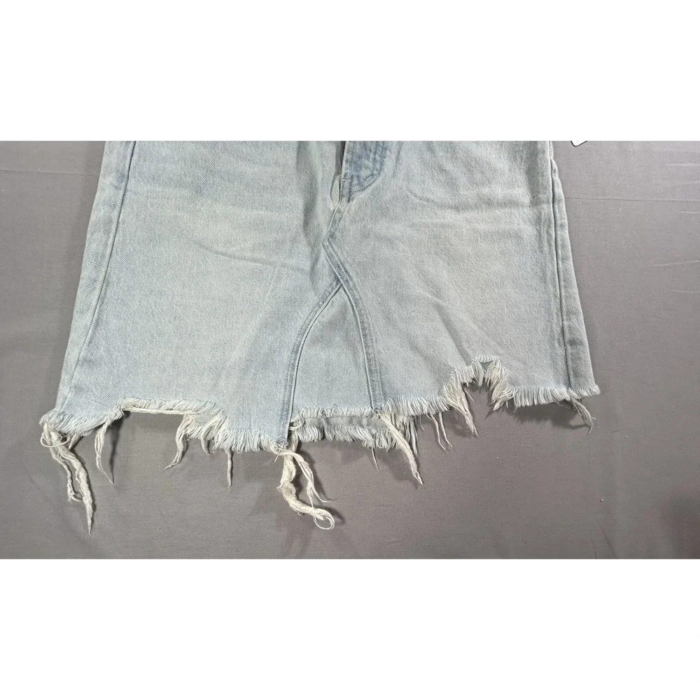 Skirt Free People Tidal Wave Denim women's‎ 27 Small New